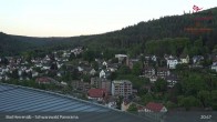 Archived image Webcam Hotel Schwarzwald Panorama in Bad Herrenalb 02:00