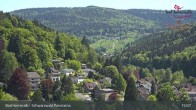 Archived image Webcam Hotel Schwarzwald Panorama in Bad Herrenalb 14:00