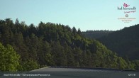Archived image Webcam Hotel Schwarzwald Panorama in Bad Herrenalb 06:00