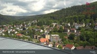 Archived image Webcam Hotel Schwarzwald Panorama in Bad Herrenalb 14:00