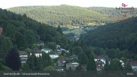Archived image Webcam Hotel Schwarzwald Panorama in Bad Herrenalb 21:00