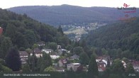 Archived image Webcam Hotel Schwarzwald Panorama in Bad Herrenalb 02:00