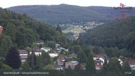 Archived image Webcam Hotel Schwarzwald Panorama in Bad Herrenalb 02:00