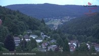 Archiv Foto Webcam Bad Herrenalb: Hotel Schwarzwald Panorama 02:00
