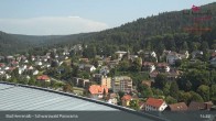 Archived image Webcam Hotel Schwarzwald Panorama in Bad Herrenalb 14:00
