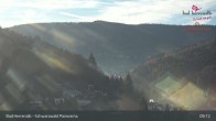 Archiv Foto Webcam Bad Herrenalb: Hotel Schwarzwald Panorama 08:00