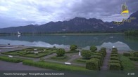 Archiv Foto Webcam Ludwigs Festspielhaus in Füssen 02:00