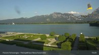Archiv Foto Webcam Ludwigs Festspielhaus in Füssen 18:00