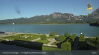 Archiv Foto Webcam Ludwigs Festspielhaus in Füssen 18:00