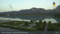 Archiv Foto Webcam Ludwigs Festspielhaus in Füssen 20:00