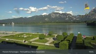 Archiv Foto Webcam Ludwigs Festspielhaus in Füssen 18:00