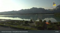 Archiv Foto Webcam Ludwigs Festspielhaus in Füssen 06:00