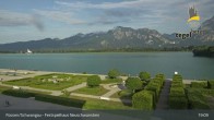 Archiv Foto Webcam Ludwigs Festspielhaus in Füssen 18:00