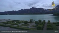 Archiv Foto Webcam Ludwigs Festspielhaus in Füssen 19:00
