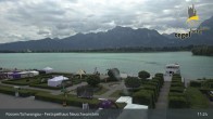 Archiv Foto Webcam Ludwigs Festspielhaus in Füssen 10:00