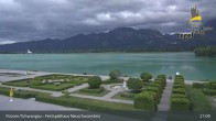 Archiv Foto Webcam Ludwigs Festspielhaus in Füssen 20:00