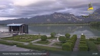 Archiv Foto Webcam Ludwigs Festspielhaus in Füssen 02:00
