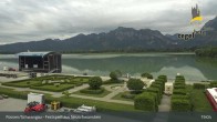 Archiv Foto Webcam Ludwigs Festspielhaus in Füssen 18:00