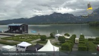 Archiv Foto Webcam Ludwigs Festspielhaus in Füssen 16:00