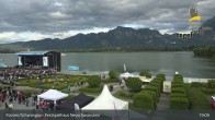 Archiv Foto Webcam Ludwigs Festspielhaus in Füssen 18:00