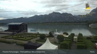 Archiv Foto Webcam Ludwigs Festspielhaus in Füssen 18:00