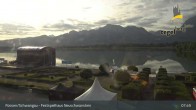 Archiv Foto Webcam Ludwigs Festspielhaus in Füssen 07:00