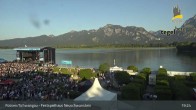 Archiv Foto Webcam Ludwigs Festspielhaus in Füssen 18:00