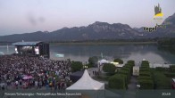 Archiv Foto Webcam Ludwigs Festspielhaus in Füssen 00:00