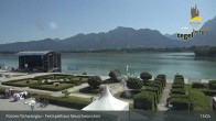 Archiv Foto Webcam Ludwigs Festspielhaus in Füssen 12:00