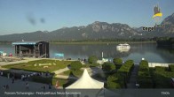 Archiv Foto Webcam Ludwigs Festspielhaus in Füssen 18:00