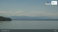 Archiv Foto Webcam Starnberger See - Münsing 12:00