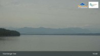 Archiv Foto Webcam Starnberger See - Münsing 10:00