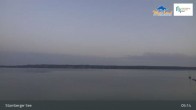 Archiv Foto Webcam Starnberger See - Münsing 04:00