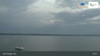 Archived image Webcam Lake Starnberg - Münsing 18:00