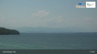 Archiv Foto Webcam Starnberger See - Münsing 10:00