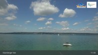 Archiv Foto Webcam Starnberger See - Münsing 10:00