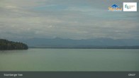 Archived image Webcam Lake Starnberg - Münsing 08:00