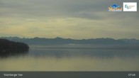 Archiv Foto Webcam Starnberger See - Münsing 07:00