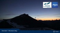 Archiv Foto Webcam Oberstdorf: Möserbahn Bergstation 04:00