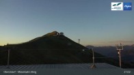 Archiv Foto Webcam Oberstdorf: Möserbahn Bergstation 02:00