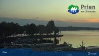 Archived image Webcam Lake Chiemsee - Prien Pier 23:00