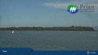 Archived image Webcam Lake Chiemsee - Prien Pier 11:00