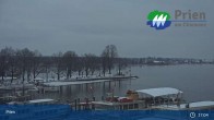 Archived image Webcam Lake Chiemsee - Prien Pier 19:00