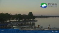 Archived image Webcam Lake Chiemsee - Prien Pier 20:00