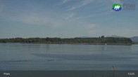 Archived image Webcam Lake Chiemsee - Prien Pier 12:00
