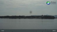 Archived image Webcam Lake Chiemsee - Prien Pier 08:00