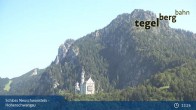 Archived image Webcam Hohenschwangau Castle 12:00