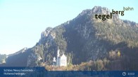 Archived image Webcam Hohenschwangau Castle 12:00