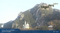 Archiv Foto Webcam Schloss Hohenschwangau 14:00