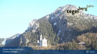 Archiv Foto Webcam Schloss Hohenschwangau 14:00